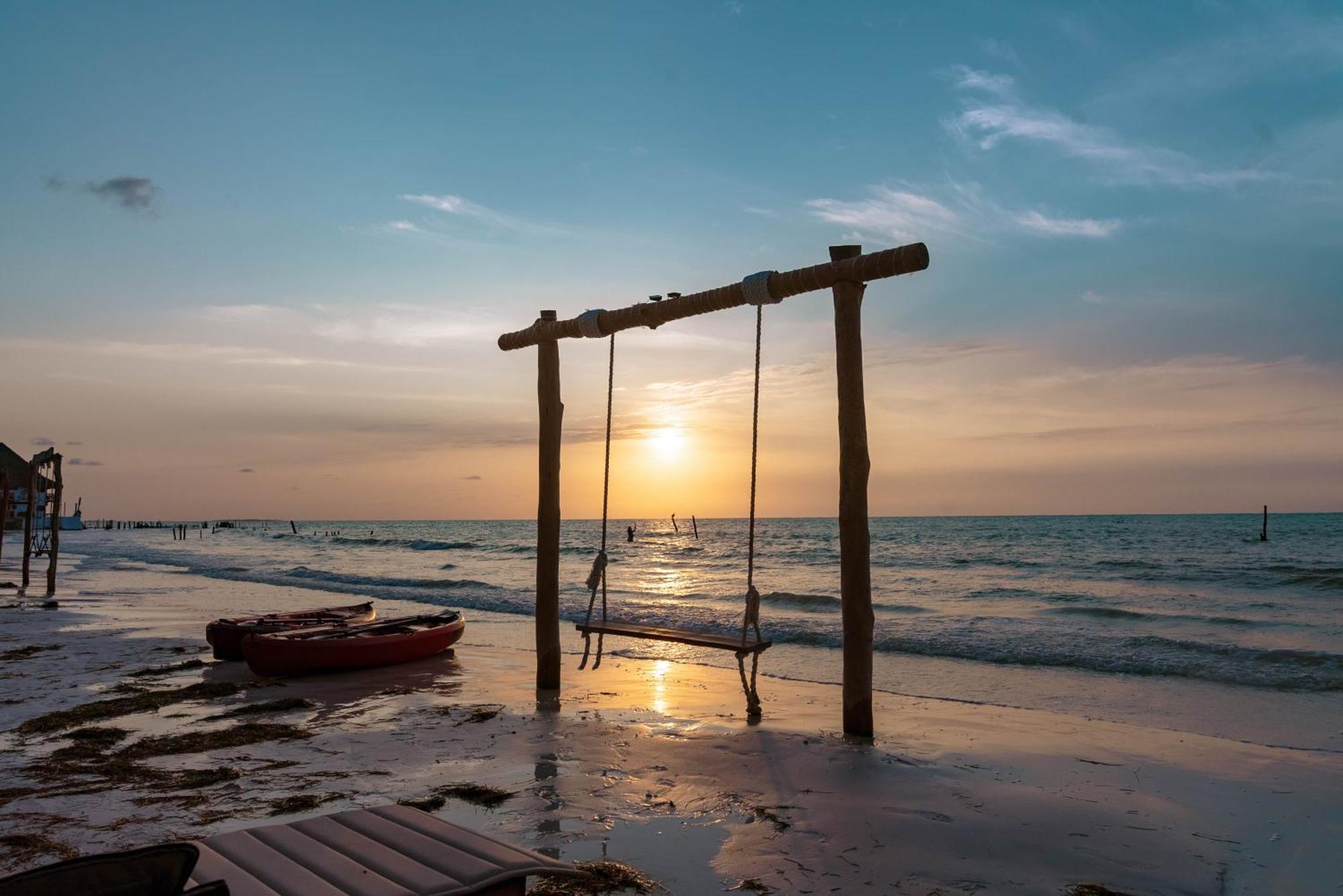 Awa Holbox Hotel Boutique - Beach Front Extérieur photo