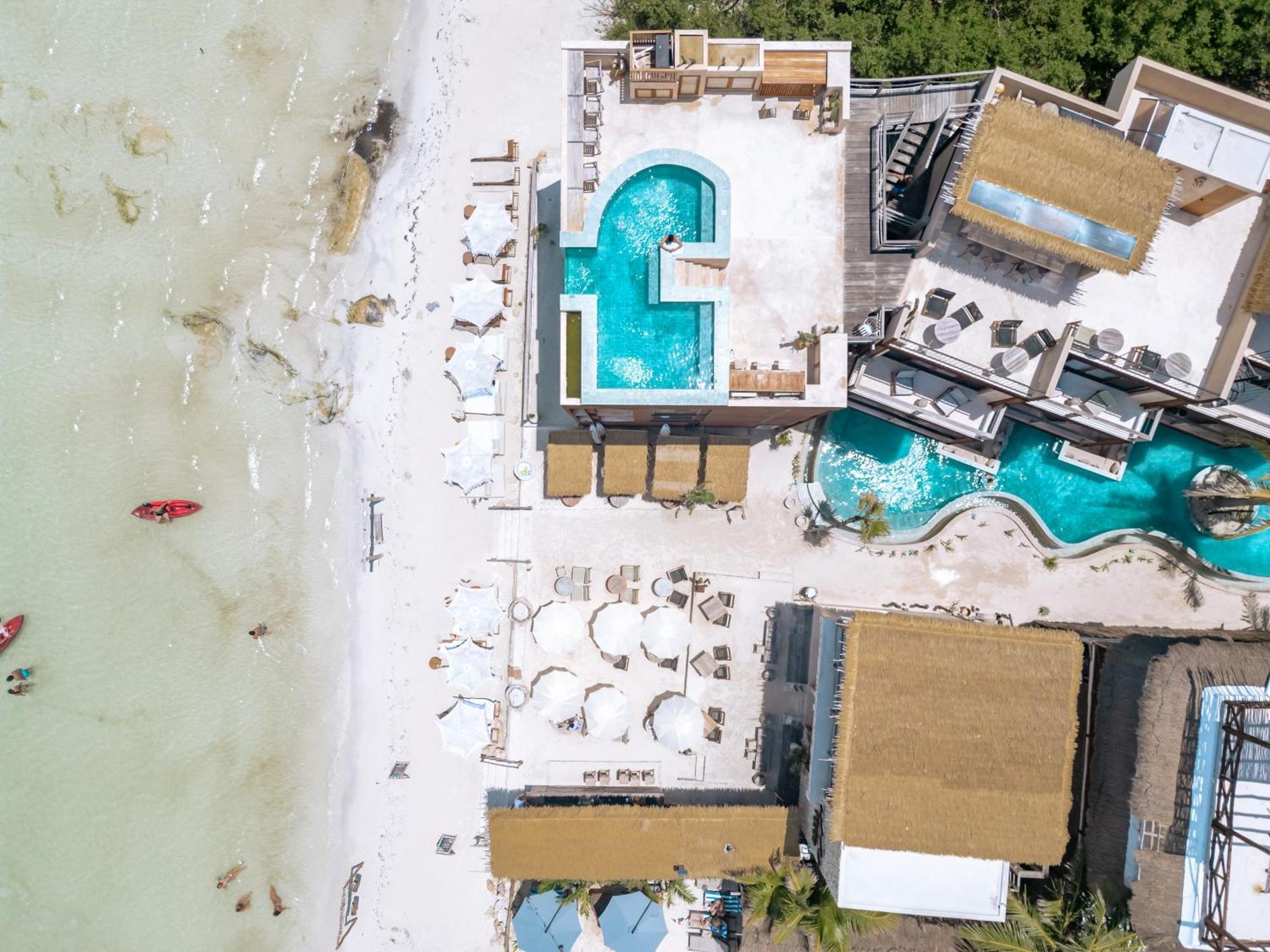 Awa Holbox Hotel Boutique - Beach Front Extérieur photo